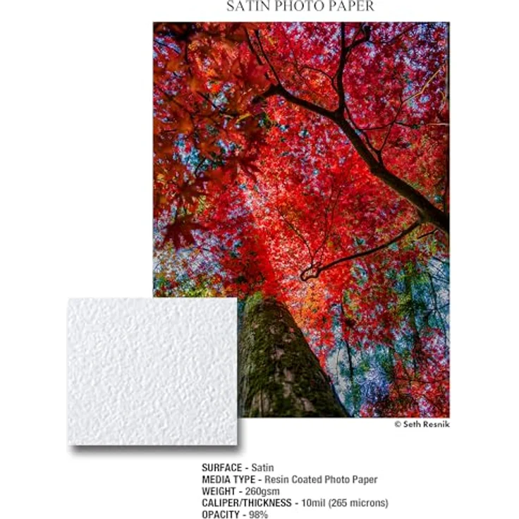 Ilford Druckerpapier GALERIE Prestige Lustre 100 Blatt 10x15 (10,2 x 15,2 cm) (2004021) – Bild 3