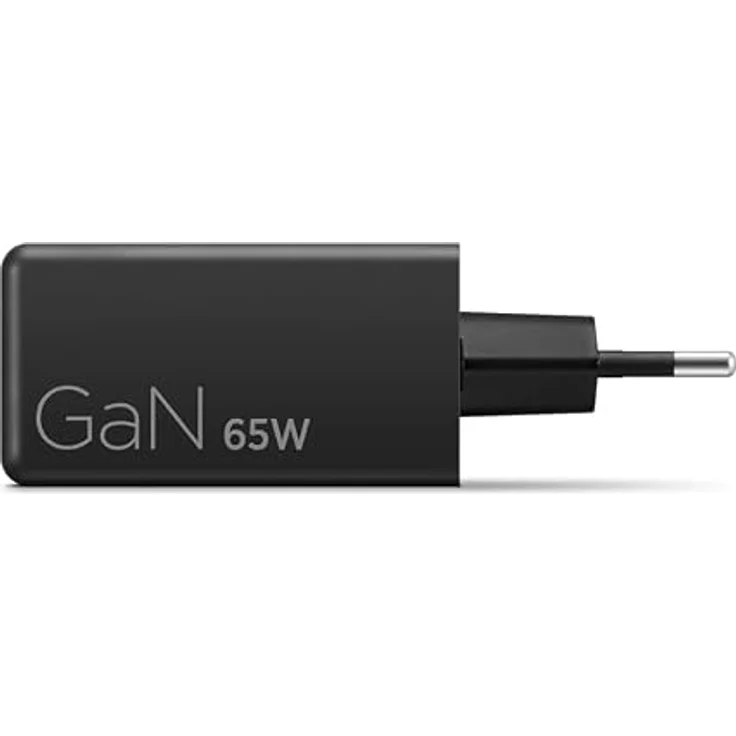 LENOVO GaN 65W USB-C Ladegerät, kompaktes Mini Netzteil für Laptops, Schwarz – Bild 2