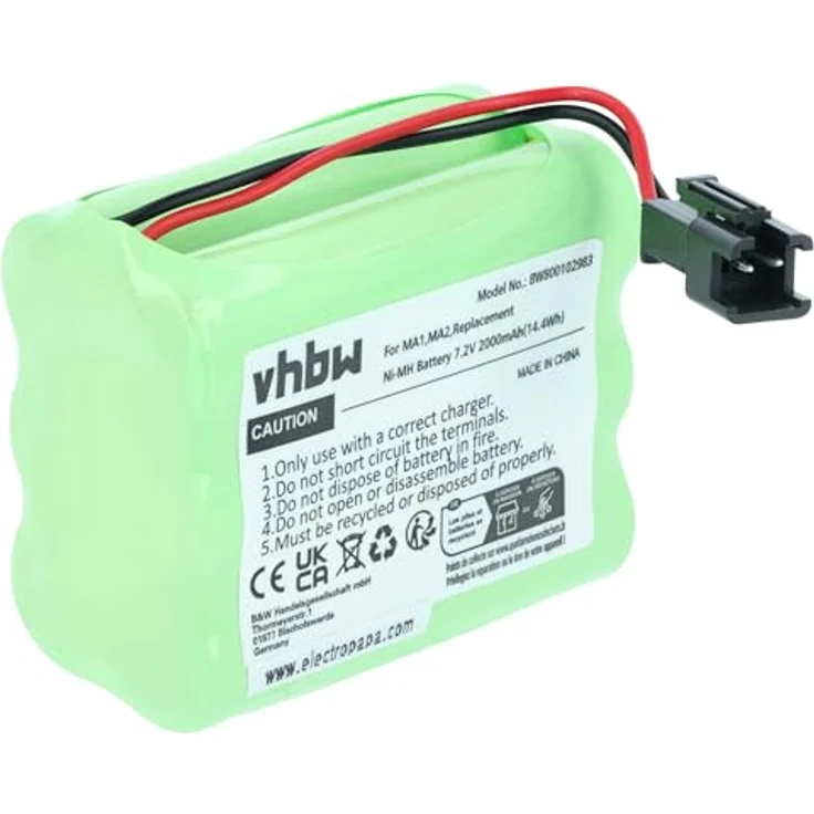 Hochleistungs- Akku 7,2V 2000mAh für Tivoli Radio iPal PAL PAL+ PAL... – Bild 2