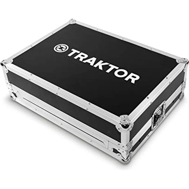 Native Instruments Traktor Kontrol S4/S5 MK3 Flightcase, Weiß - DJ-Case mit branchenüblicher Höhe und Logo-Print – Bild 2