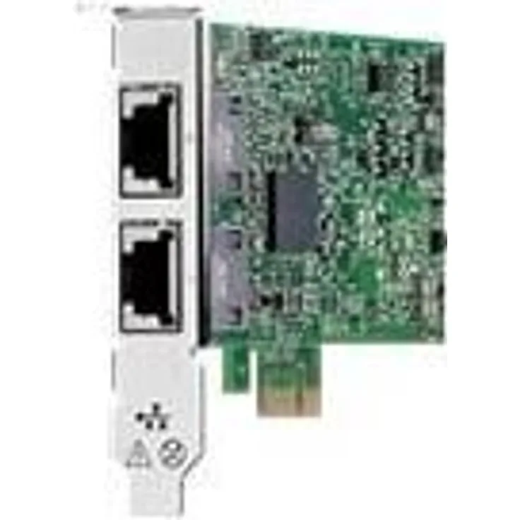 Broadcom NetXtreme 5720-2P RJ45 PCIe NIC (PCIe 2.0), Netzwerkkarte, Silber