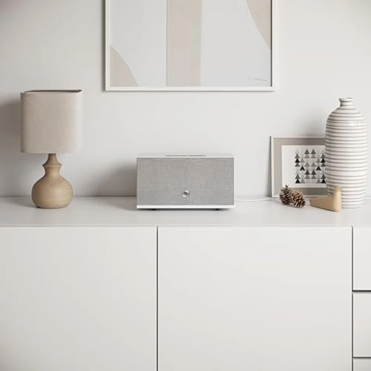Audio Pro C10 MkII W, Streaming-Lautsprecher mit WLAN, Chromecast, Bluetooth, Airplay 2 und Multiroom-Funktion, Weiss – Bild 3