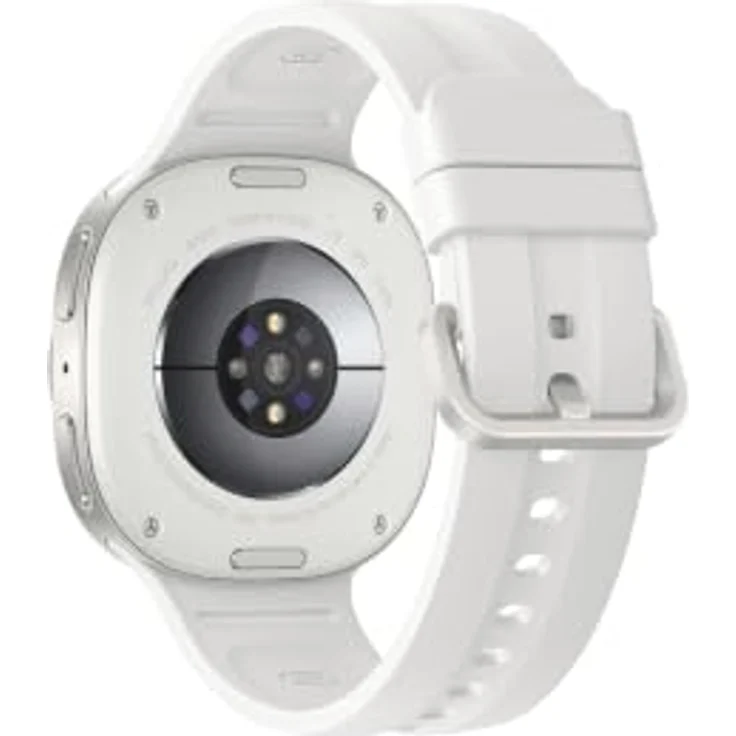 SAMSUNG Galaxy Watch9 40mm LTE Smartwatch aus Aluminium mit Nitrilkautschuk-Armband, Creme, für Handgelenke 130-180 mm – Bild 5