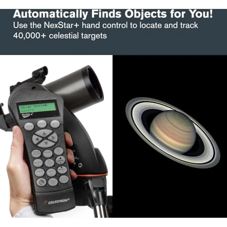 Celestron 22087 NexStar 90 SLT Mak computergesteuertes Teleskop – Schwarz – Bild 4