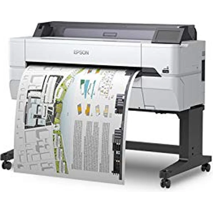 Epson SureColor SC-T5405 Tinten-Großformatdrucker für CAD-GIS-POS (Drucke bis DIN A0+, Rollendrucke bis 36 Zoll (91,4 cm-A0+), WiFi, Ethernet) weiß – Bild 6