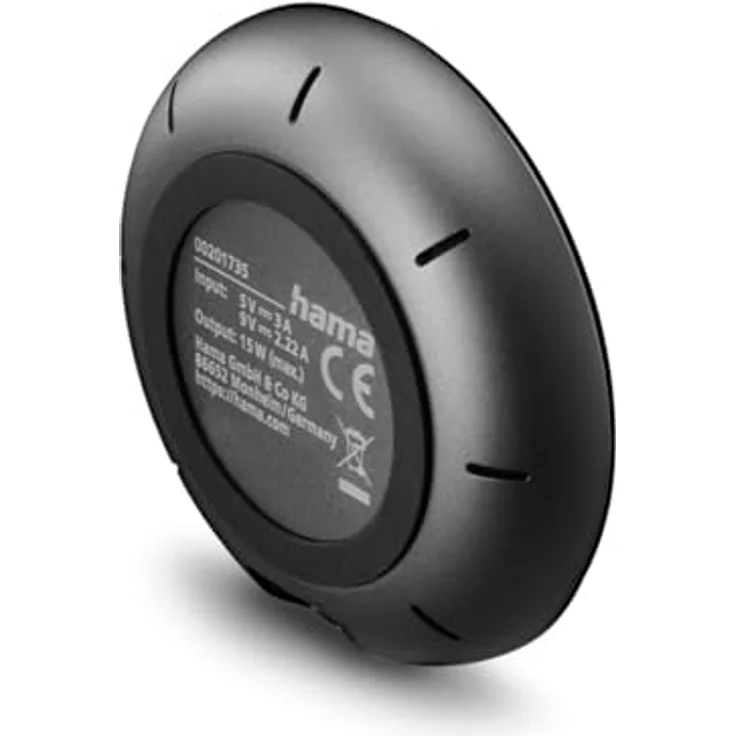 Hama 00201735, Kabelloses Handy-Ladegerät für drinnen, USB, schwarz – Bild 12