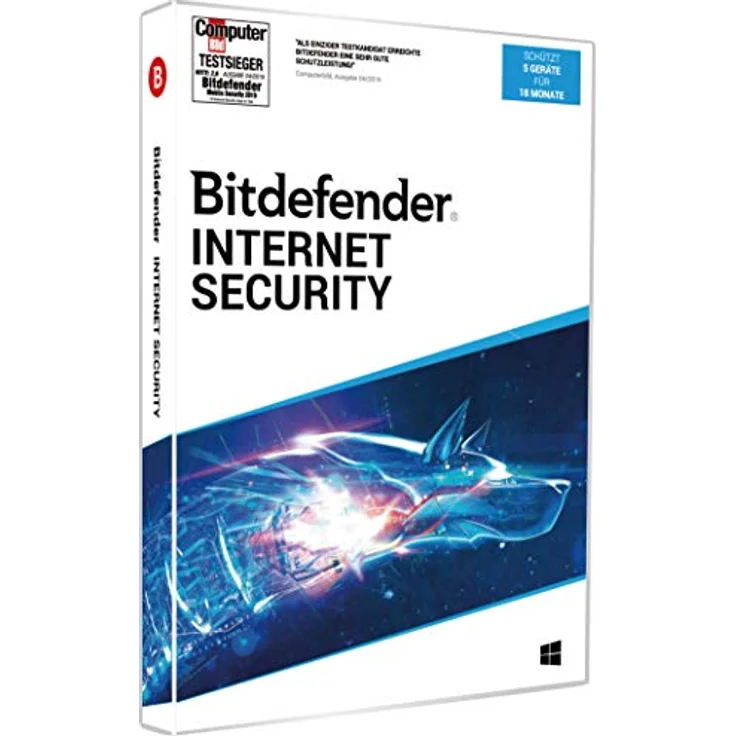 Bitdefender Internet Security 5 Geräte/18Monate