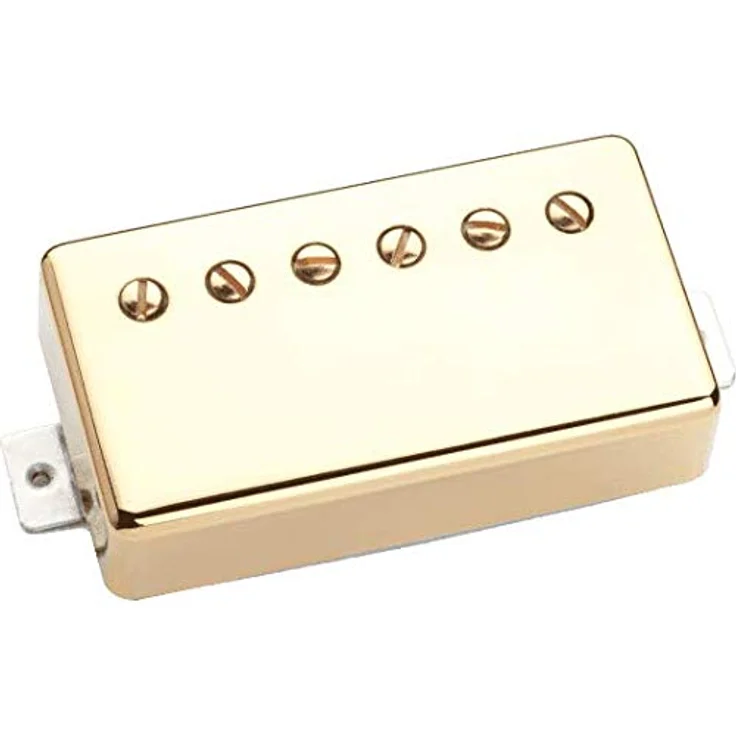 Seymour Duncan SH-2N Jazz Neck Humbucker, Gold, Humbucker Tonabnehmer für E-Gitarre, Dual Coil, Alnico V Magnet, 7.50 kOhm, 4-adriges Anschlusskabel – Bild 3