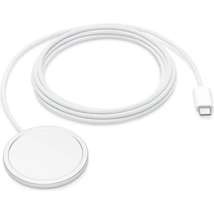 Apple MagSafe Charger (2m) (25 W), kabelloser Ladegerät für iPhone 12 bis iPhone 17, Weiss – Bild 3