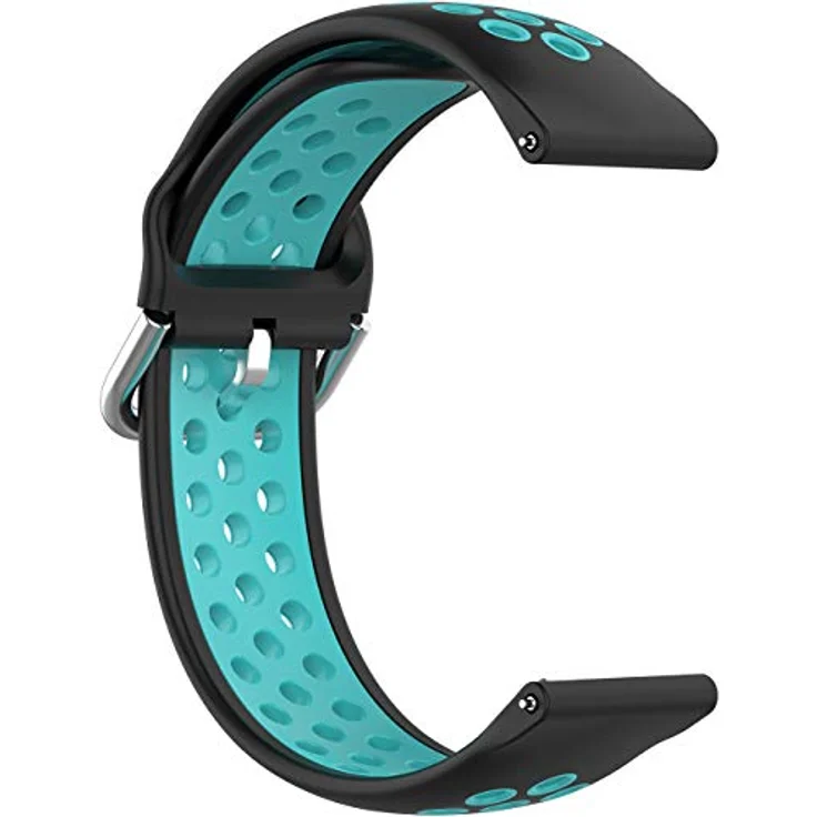 Shieranlee Soft Silicone Band für Huawei Watch GT2 PRO, 22mm Armband compatible mit YAMAY SW022, Imilab KW66, Haylou RT LS05S, One Plus - Schnellwechsel-Pin, rostfreier Edelstahlverschluss – Bild 5