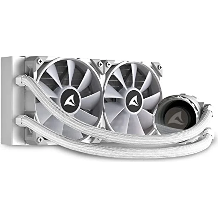Sharkoon S80 RGB, AIO Wasserkühlung weiß, Typ 240 – Bild 4