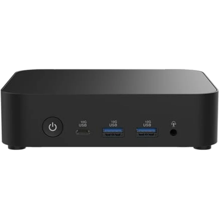 ASUS NUC 14 Essential RNUC14MNK3500002 Mini-PC, passiv gekühlt, unterstützt bis zu drei 4K-Displays, flexibel in Hochgeschwindigkeitsverbindungsoptionen, kompakte Bauform, schwarz – Bild 2