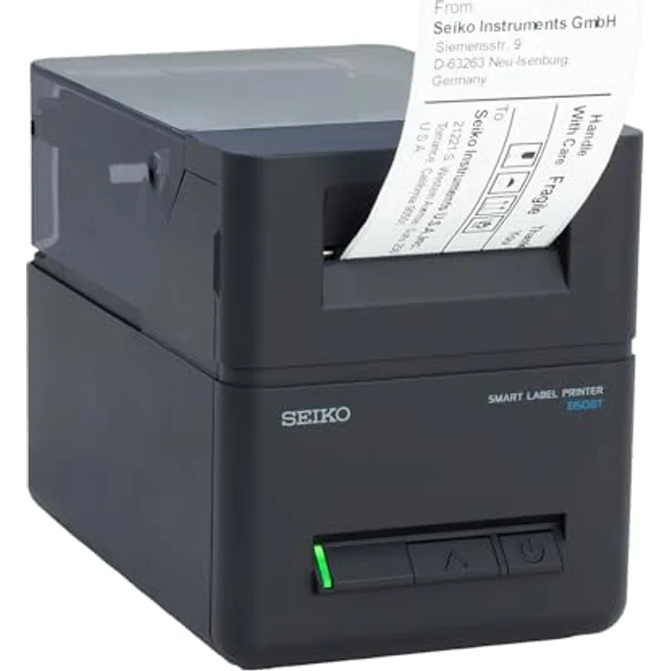 SEIKO Smart Label Printer SLP 850BT, Bluetooth Etikettendrucker mit kompaktem Design – Bild 3