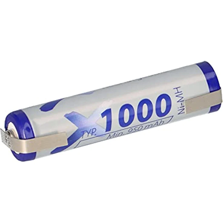 Akkuman.de AAA Micro Akku NI-MH 1,2V 1000mAh U Lötfahne wiederaufladbar + geringe Selbstentladung – Bild 1