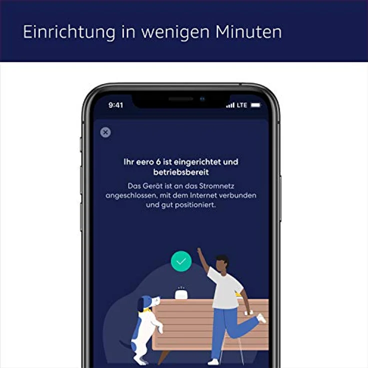Amazon eero 6 Mesh-WLAN-Wi-Fi-6-Router-System | Integrierter Zigbee Smart-Home-Hub | Dreierpack | 1 Router und 2 Signalverstärker | Abdeckung bis zu 420 m² - Preisvergleich – Bild 5