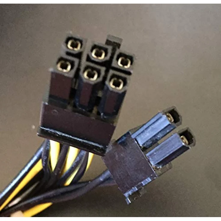 PCI Express Strom-Adapterkabel 6pin auf 8pin Für Netzteile ohne PCIe Stromanschluss (146695) – Bild 4