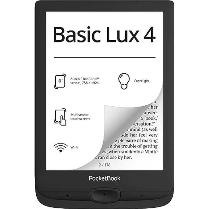 PocketBook Basic Lux 4 - Black