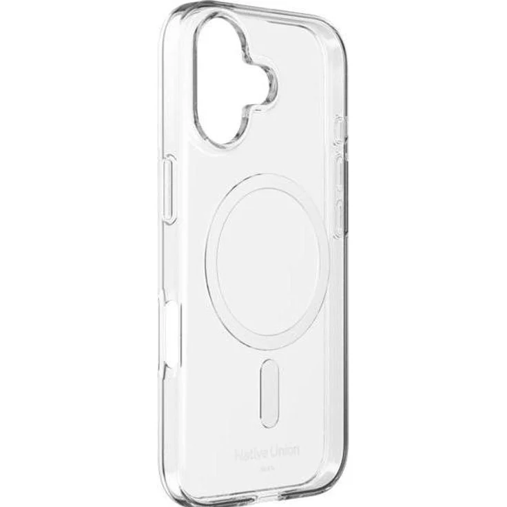 Native Union (Re)Clear Case für iPhone 17, Transparent, 100% recyceltes PCTG und TPU, kratzfest, selbstheilend, Militärstandard-Fallschutz bis 3m, MagSafe-kompatibel