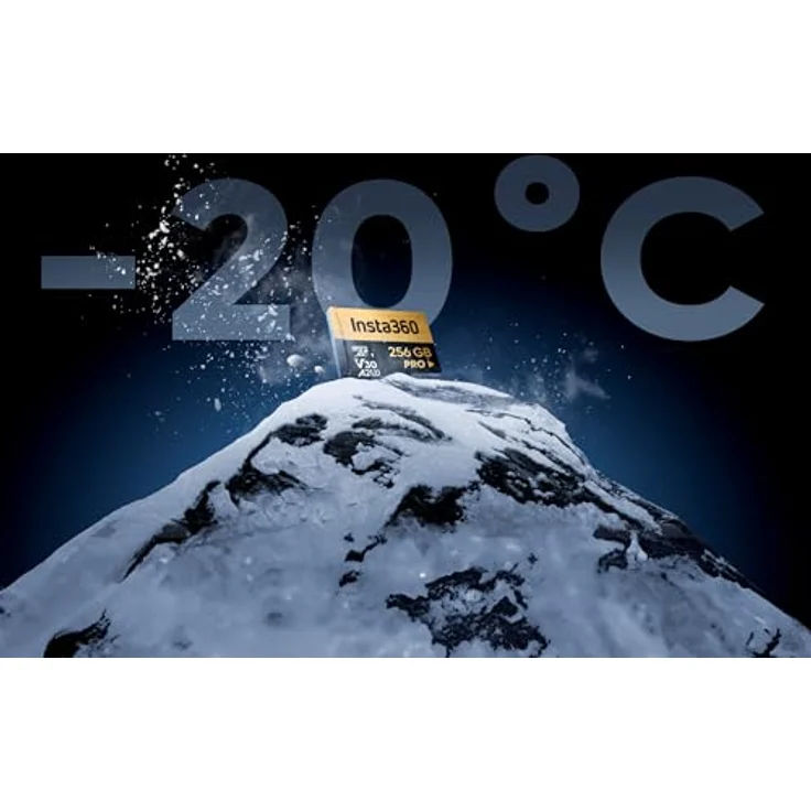 Insta360 SD-Karte 256 GB, A2/V30, Kompatibel mit ONE X, X2, X3, X4, Ace, Ace Pro, One R, One RS, One RS 2.5 cm, Sphere – Bild 5
