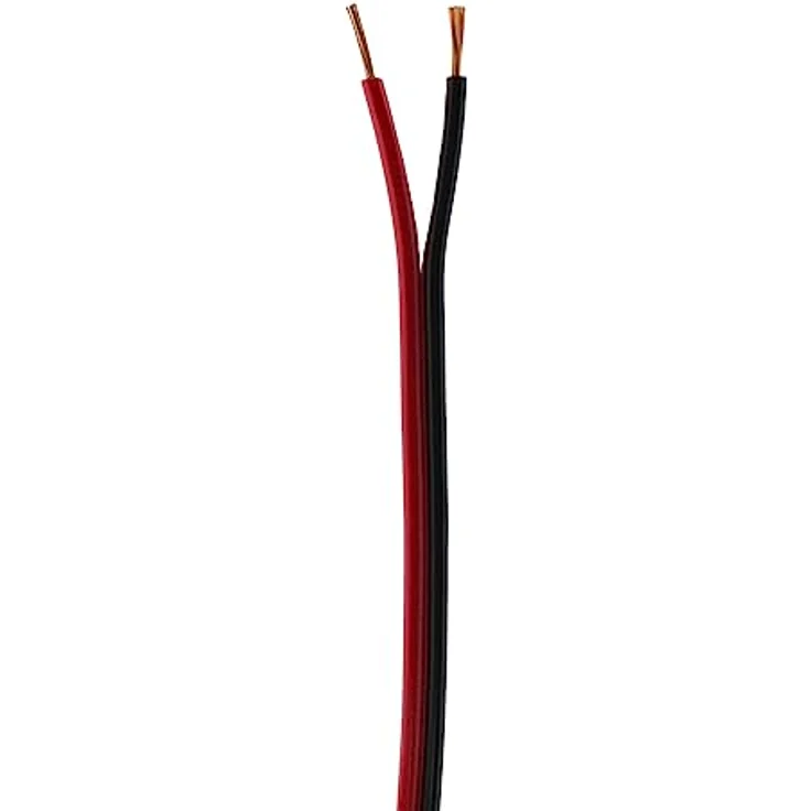 Lautsprecherkabel 2x0,50mm2 - 100m - rot-schwarz - CCA - Audiokabel - Boxenkabel – Bild 5