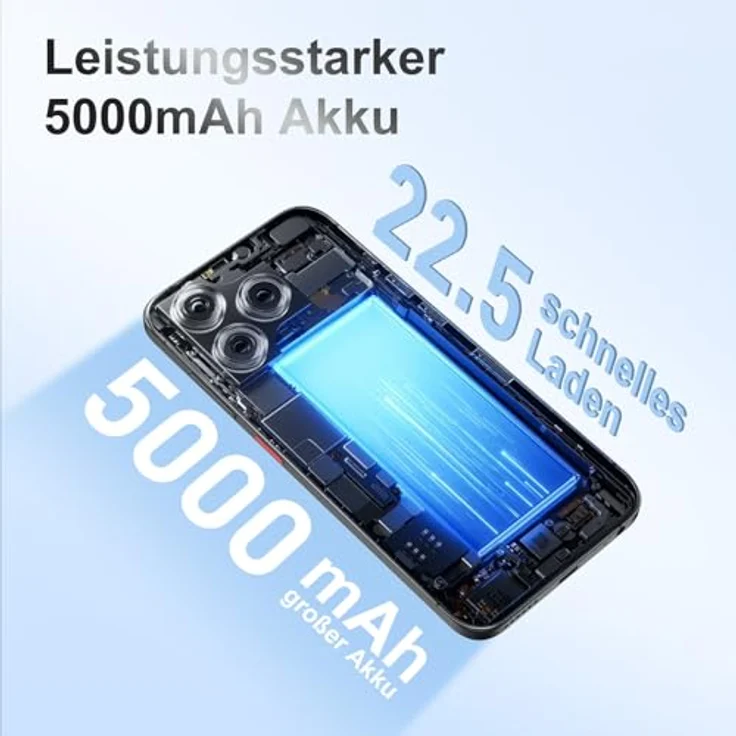 ZTE Blade V70 Vita 4GB + 256GB Stone Gray Smartphone – Bild 4