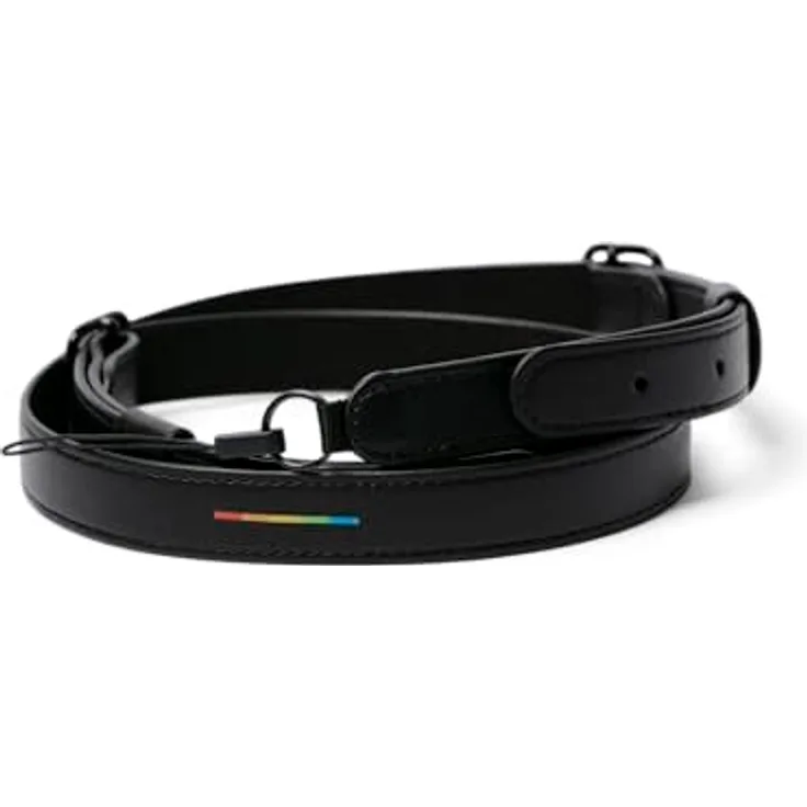 Polaroid Premium Shoulder Strap, Schultergurt aus veganem Leder für Polaroid I-2 Sofortbildkamera, Einheitsgröße, Schwarz - Preisvergleich