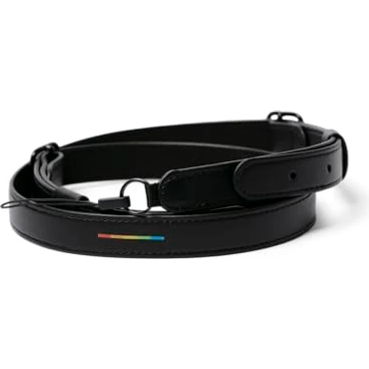 Polaroid Premium Shoulder Strap, Schultergurt aus veganem Leder für Polaroid I-2 Sofortbildkamera, Einheitsgröße, Schwarz - Preisvergleich – Bild 1