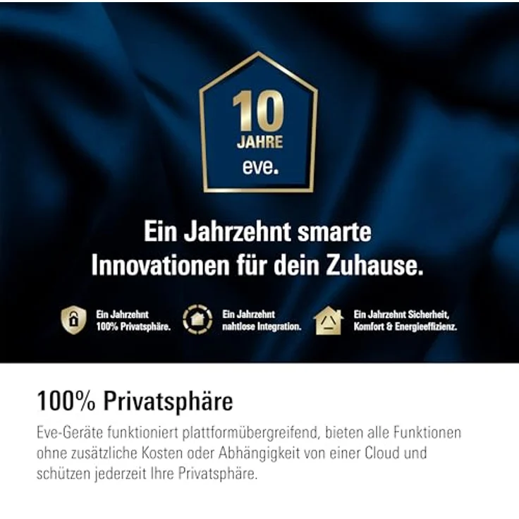 EVE Door & Window, Smarter Tür-/Fensterkontakt mit Matter und Thread-Technologie, Weiß – Bild 8