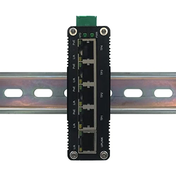 Exsys EX-62020PoE 5-Port PoE Industrie Ethernet Switch – Bild 3