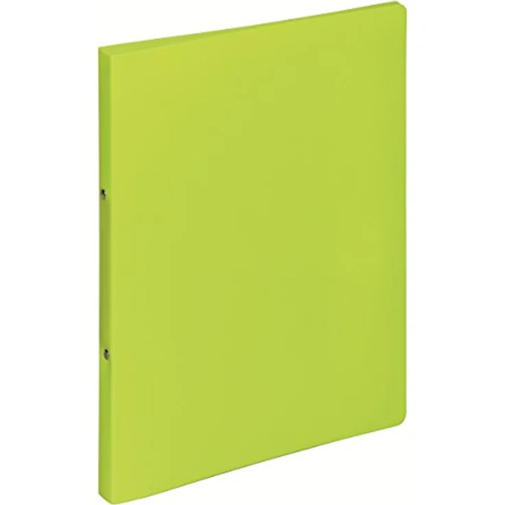 PAGNA Ringbuch Lucy Colours, Präsentationsordner mit 2-Ring-Mechanik, PP Material, A4 Format, transluzent lindgrün – Bild 2