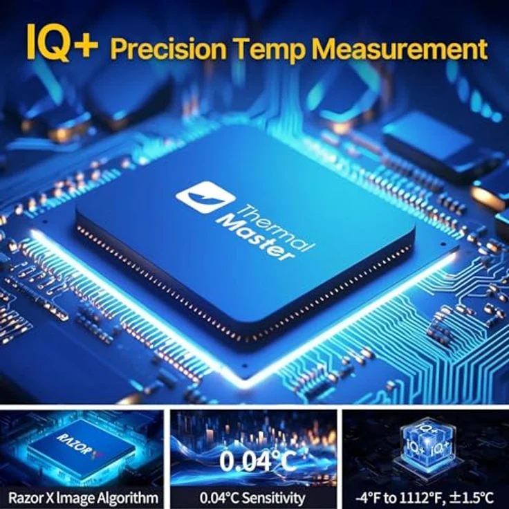 THERMAL MASTER P2 Pro, USB-C Mini-Wärmebildkamera mit präziser Linse und robuster Bauweise, lila – Bild 6