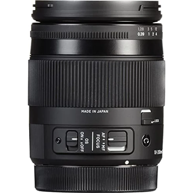 Sigma 18-200mm F3,5-6,3 DC Macro OS HSM Contemporary Objektiv (62mm Filtergewinde) für Nikon Objektivbajonett – Bild 3
