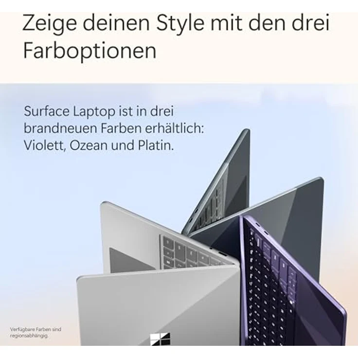 Microsoft Surface Laptop | Copilot+ PC mit 13” LCD Touchscreen, Qualcomm Snapdragon® X Plus, 16GB RAM, 512GB Speicher, neuestes Modell, Ozean – Bild 5