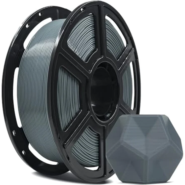 FLASHFORGE PLA PRO Filament 1,75 mm, 1 kg Spule, Maßgenauigkeit +/- 0,02 mm, bessere Zähigkeit, grau – Bild 1