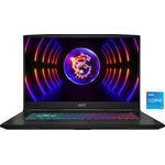 MSI Katana 17" Gaming Laptop, Full HD Display, 16 GB RAM, Windows 11 Home, GeForce RTX 4050, 1000 GB SSD, B12VEK-407
