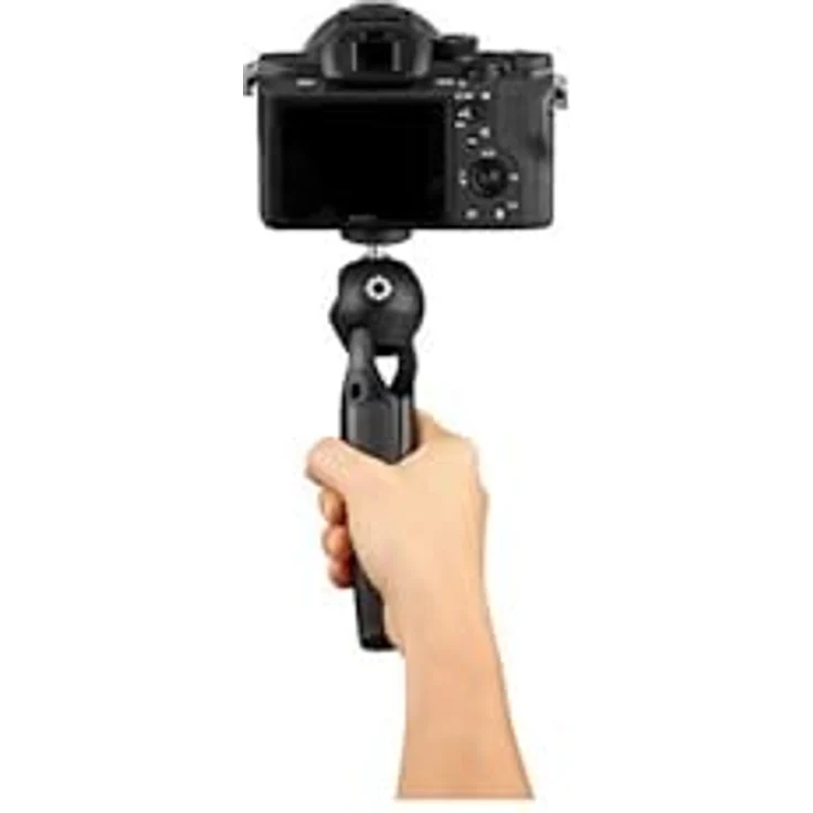 Joby JB01555-BWW Handypod Mini Stativ und Handgriff (geeignet für DSLR, Spiegellose CSC und Kompaktkameras, LEDs, Mikrofone, Tragbare Lautsprecher, Action Kameras und Zubehör bis zu 1kg) schwarz – Bild 4