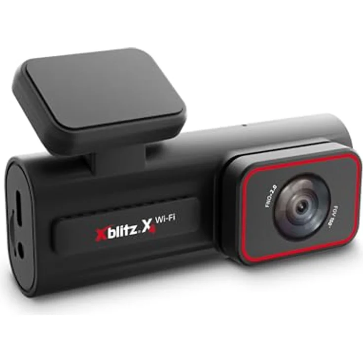 Xblitz X4 Wi-Fi Dashcam 2,5K UHD, HD Videoaufnahme mit WLAN-Funktion und Weitwinkelobjektiv, Schwarz – Bild 3