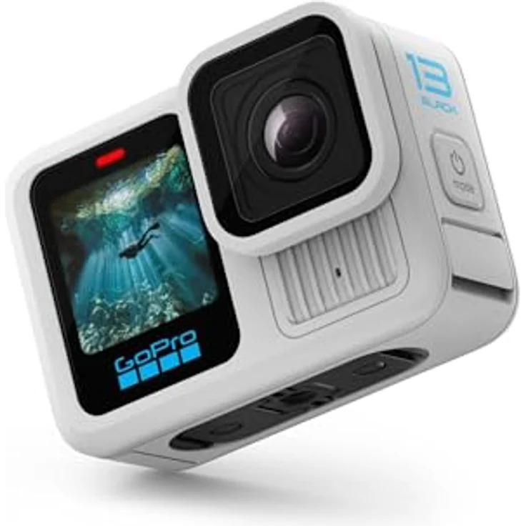 GoPro HERO13 Black, Action Cam in Polar White, 5,3K 60p, Bluetooth, WLAN, HyperSmooth 6.0 Stabilisierung – Bild 5