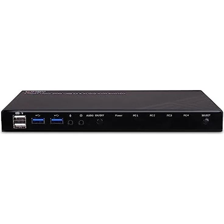 LINDY 4 Port HDMI 4K60, USB 3.0 & Audio KVM Switch, W128802323 – Bild 3