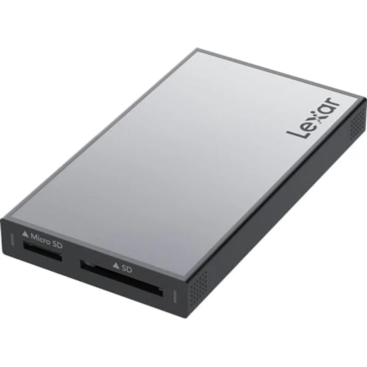 Lexar Workflow PRO Reader SD/MicroSD UHS-II USB 3.2 Gen2, Hochgeschwindigkeits-Kartenlesegerät für SD und MicroSD – Bild 2