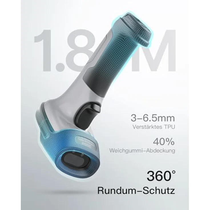 Inateck BCST-70 1D Barcodescanner, Bluetooth bis 35m – Bild 5