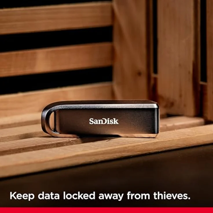 SanDisk Extreme PRO USB-A 3.2 Gen 2, USB Stick mit 256 GB Speicher, Schwarz – Bild 8