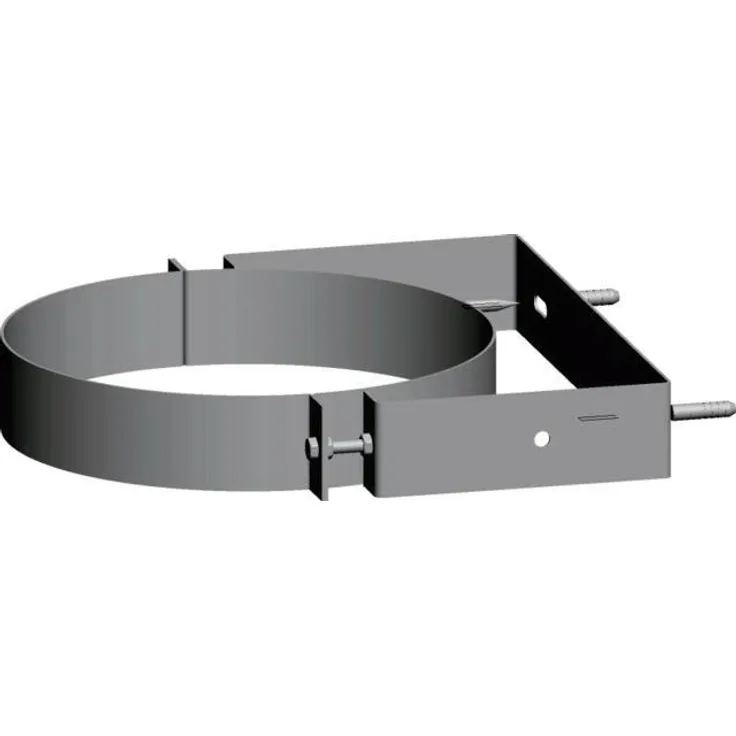 Wolf Wandhalterung DN125, verstellbar, Edelstahl für COB-15/20/29 Gasbrennwertthermen