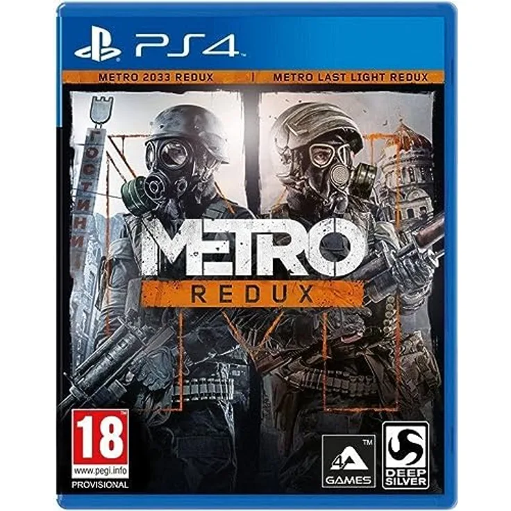 Metro Redux Double Pack (2033 + Last Light) PS4 [