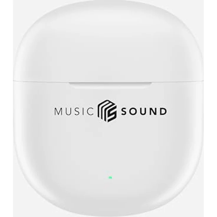 Music Sound Breeze, True Wireless Stereo (TWS) Bluetooth-Headset mit farbiger Hülle für Anrufe und Musik, 64 g, Weiß – Bild 3