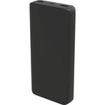 mophie PS 20K with PD Black 20W USB C&A (20000 mAh, 20 W), Powerbank, Schwarz