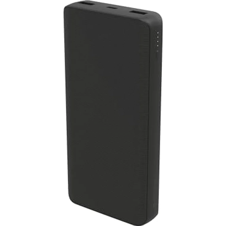 mophie PS 20K with PD Black 20W USB C&A (20000 mAh, 20 W), Powerbank, Schwarz – Bild 1