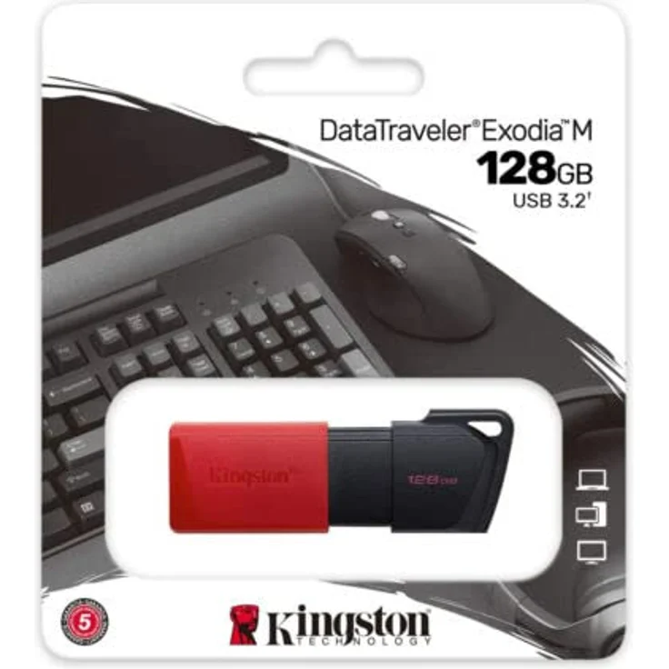 Kingston DataTraveler Exodia M - USB-Flash-Laufwerk 128 GB (DTXM/128GB) – Bild 4