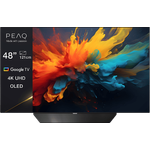 PEAQ PTV 48GOU-5024C OLED TV (Flat, 48 Zoll / 121 cm, 4K, SMART TV)