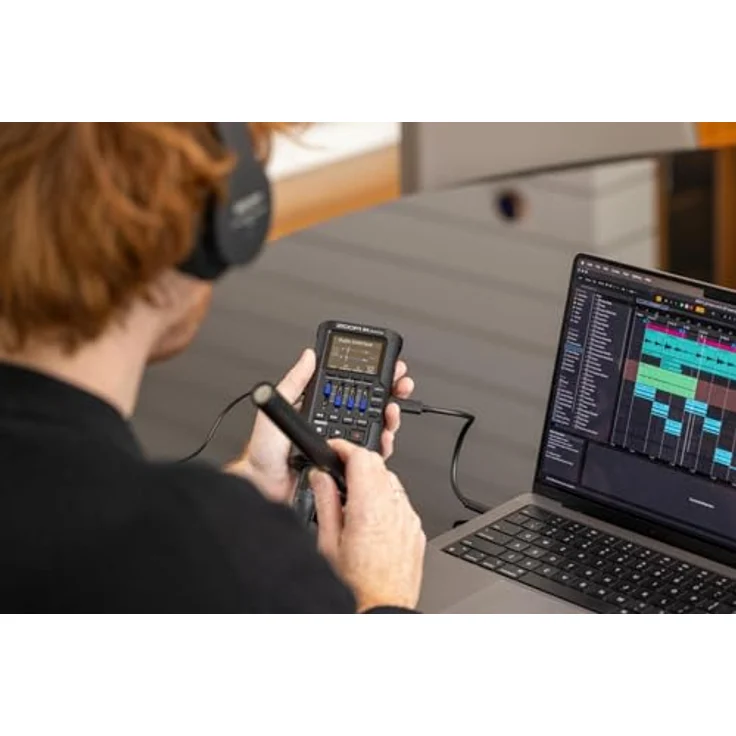 Zoom Audio R4 MultiTrak, mobiler Audio-Recorder mit 4 Spuren, 32-Bit Float Aufnahme, USB-C Audio-Interface – Bild 7